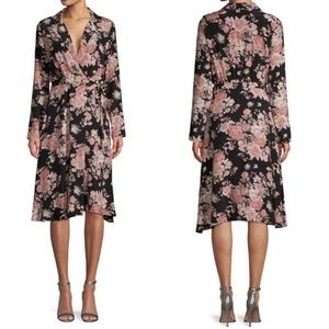 NWOT Lea & Viola Wrap Floral Dress